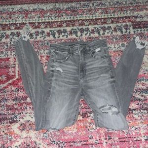 American Eagle Jeans, Gray, In good condition, Stretchy